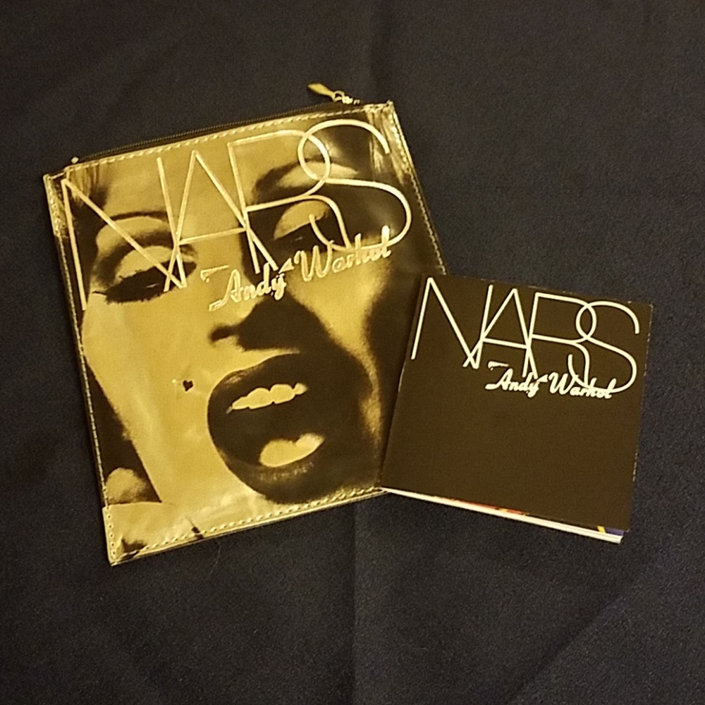 NARS Andy Warhol cosmetic bag